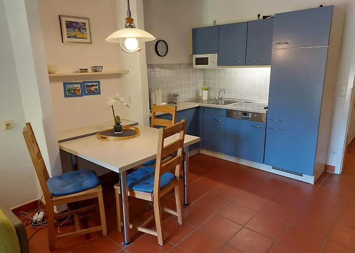 Apartment Möwenblick Bakenberg-41 Mit Terrasse, Doppelbett, Schlafsofa, Vollständige Komfortküche Dranske
